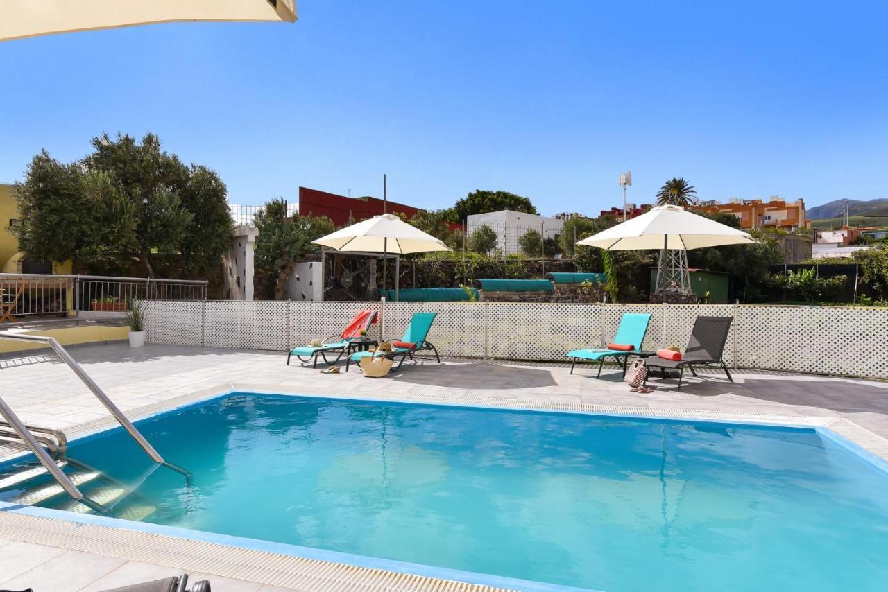 Los Algodones Cottage With Pool Ingenio Exterior foto